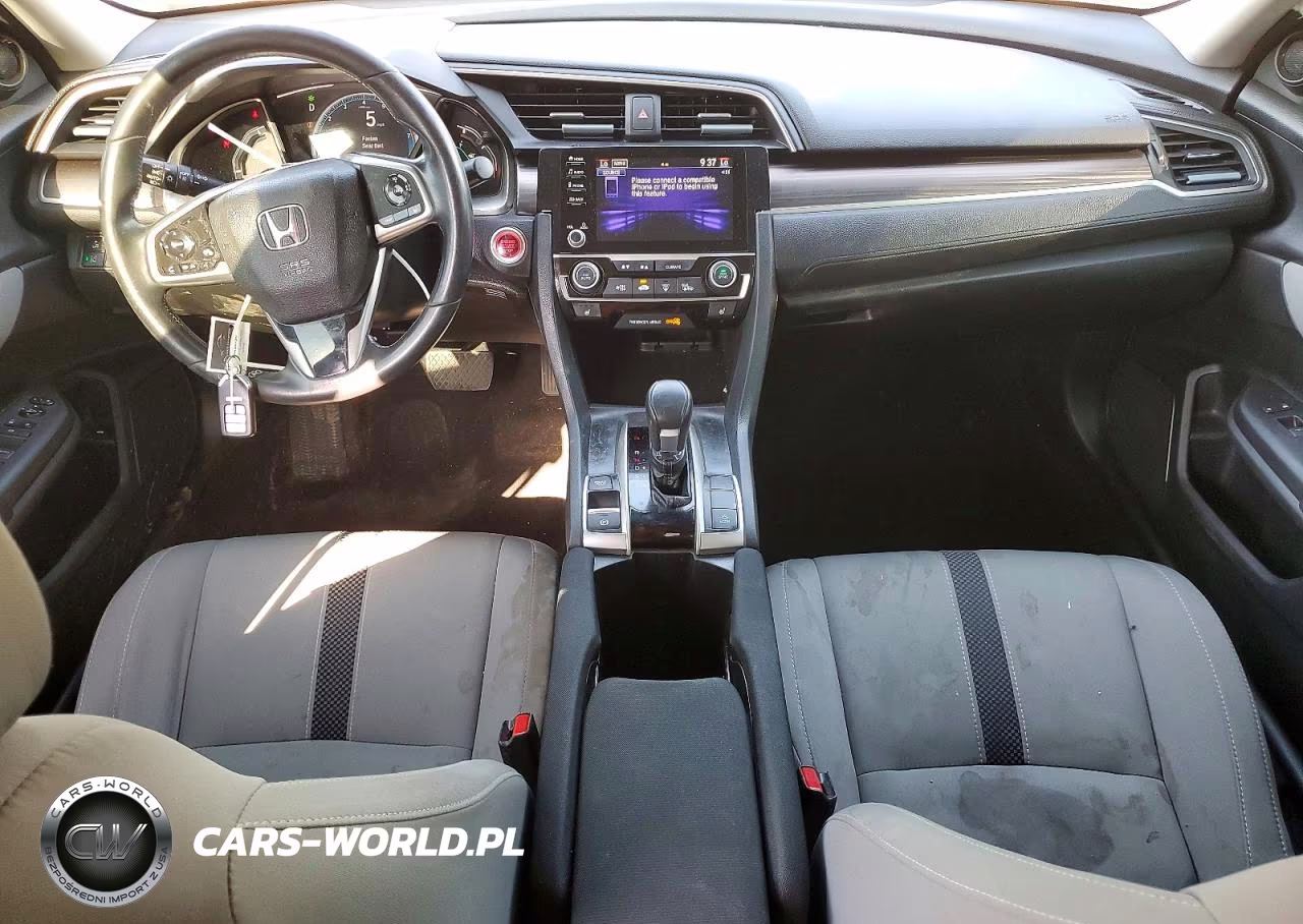 2020 Honda Civic Ex VIN:19XFC1F37LE009671 - 8