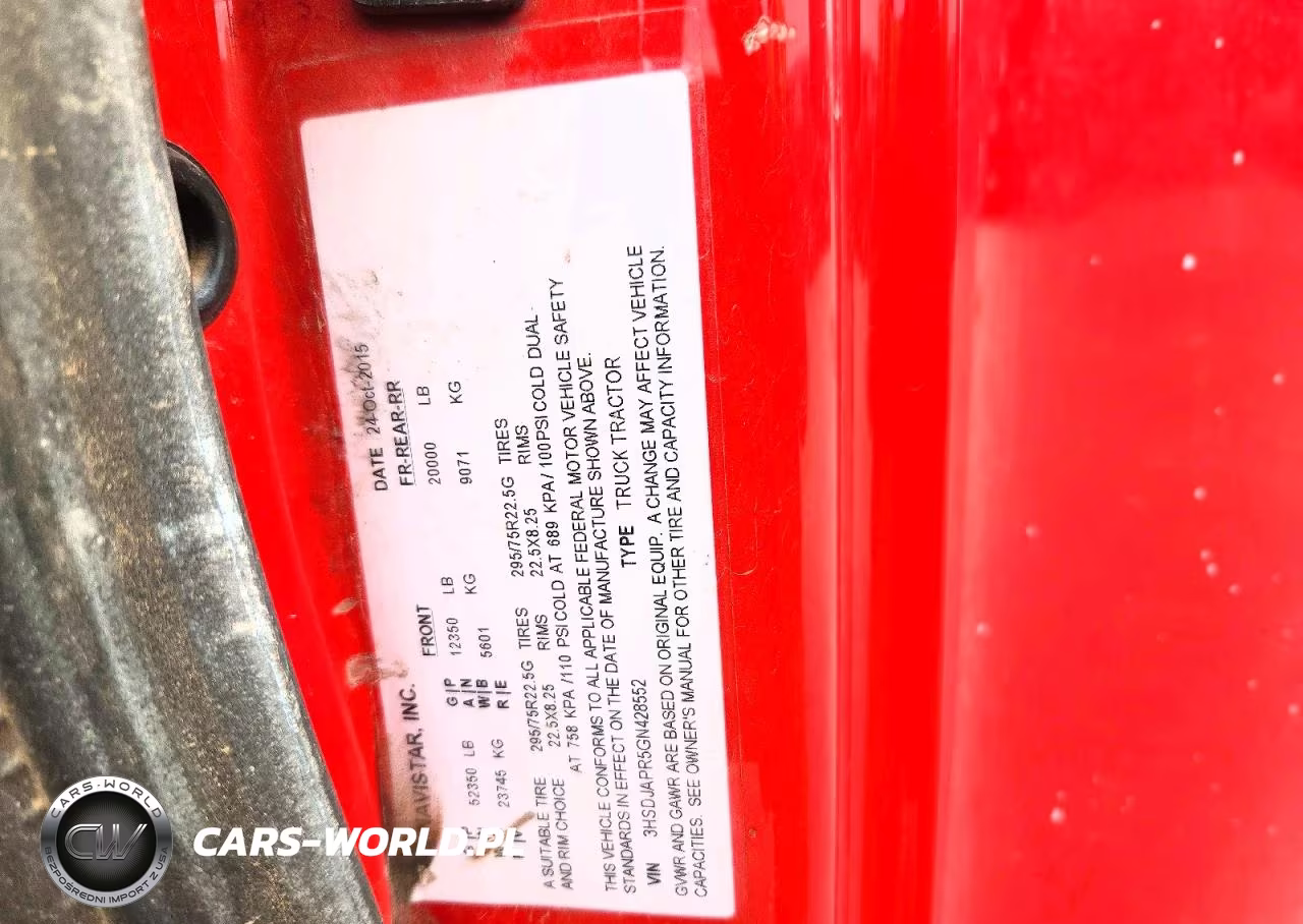 2022 International Prostar VIN:3HSDJAPR5GN428552 - 13