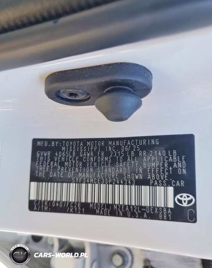 2025 Toyota Corolla Se VIN:5YFS4MCE3SP244343 - 12