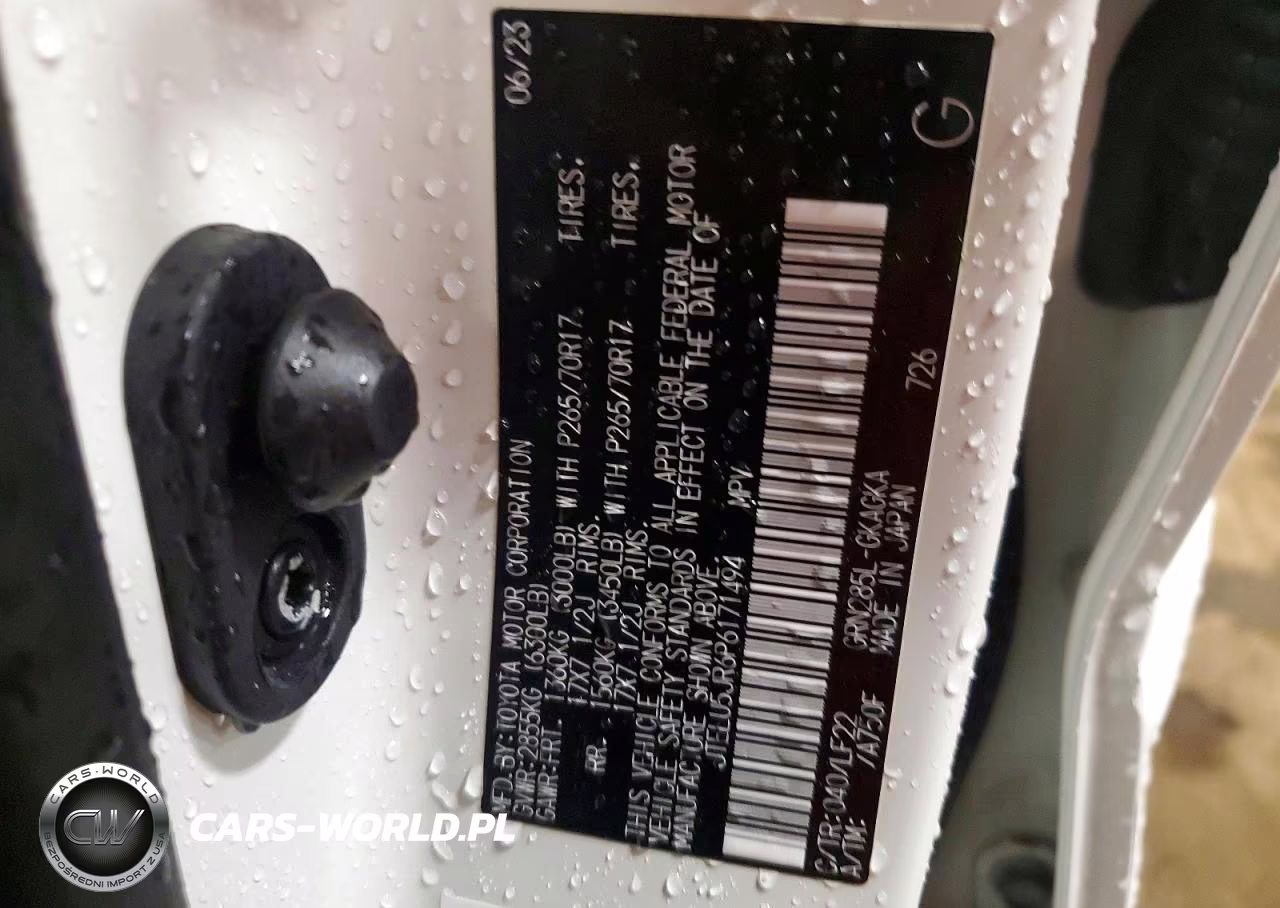 2023 Toyota 4Runner Trd Pro VIN:JTELU5JR6P6171494 - 12