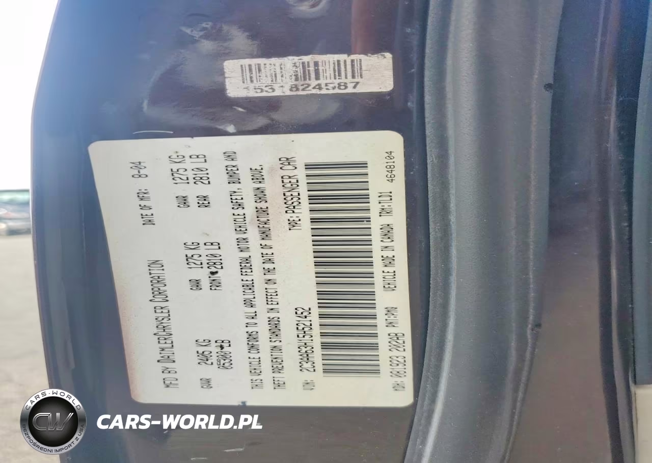 2005 Chrysler 300C VIN:2C3AA63H15H521452 - 12