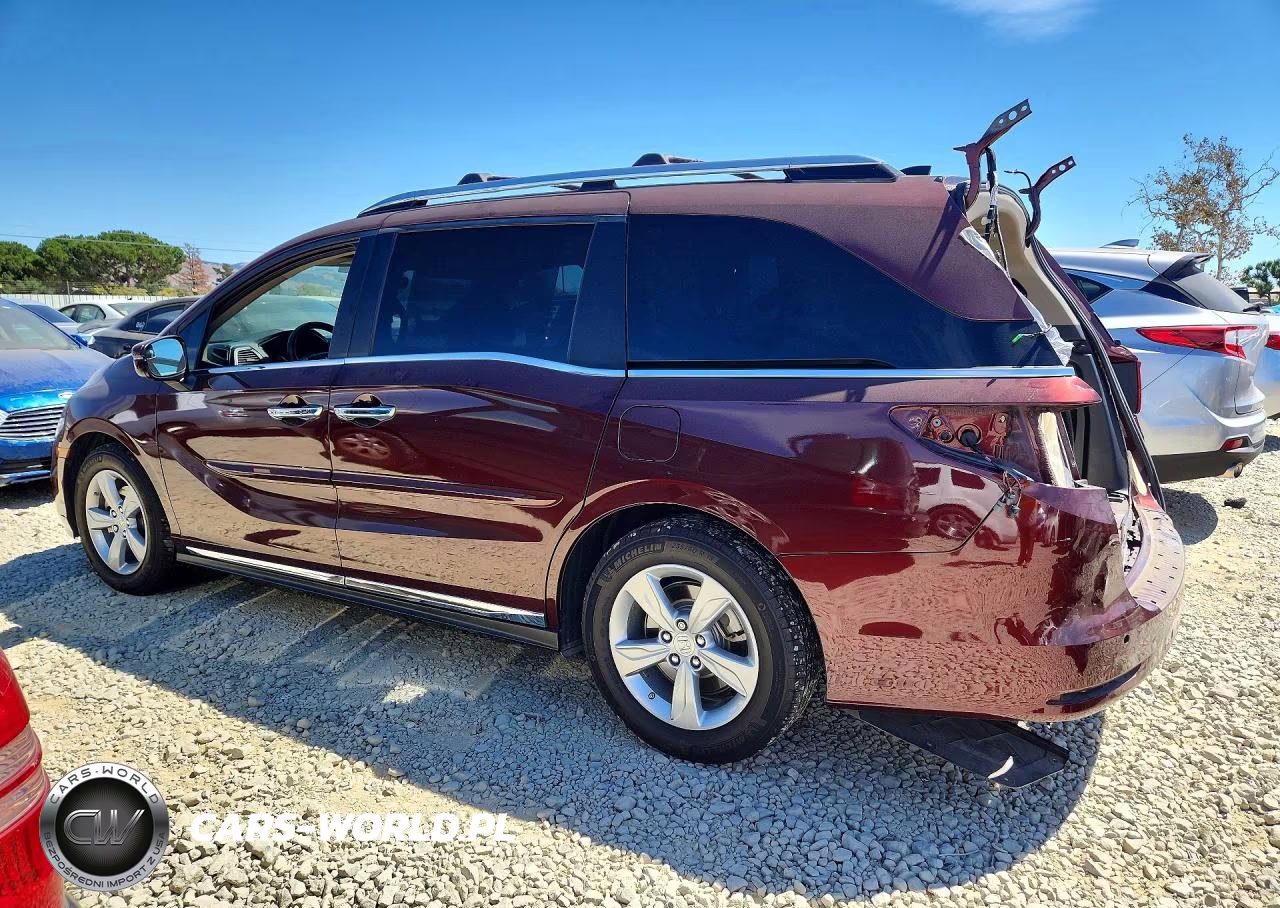 2018 Honda Odyssey Exl VIN:5FNRL6H75JB074973 - 2