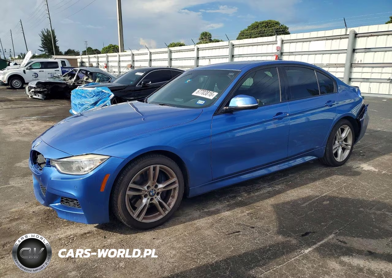 2014 BMW 328 I VIN:WBA3A5C57EP600119 - 1