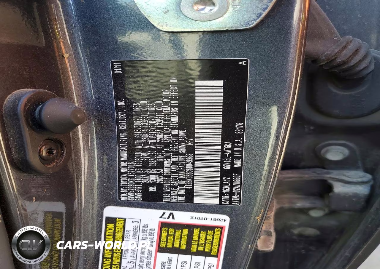 2011 Toyota Venza Awd V6 VIN:4T3BK3BB3BU049968 - 13