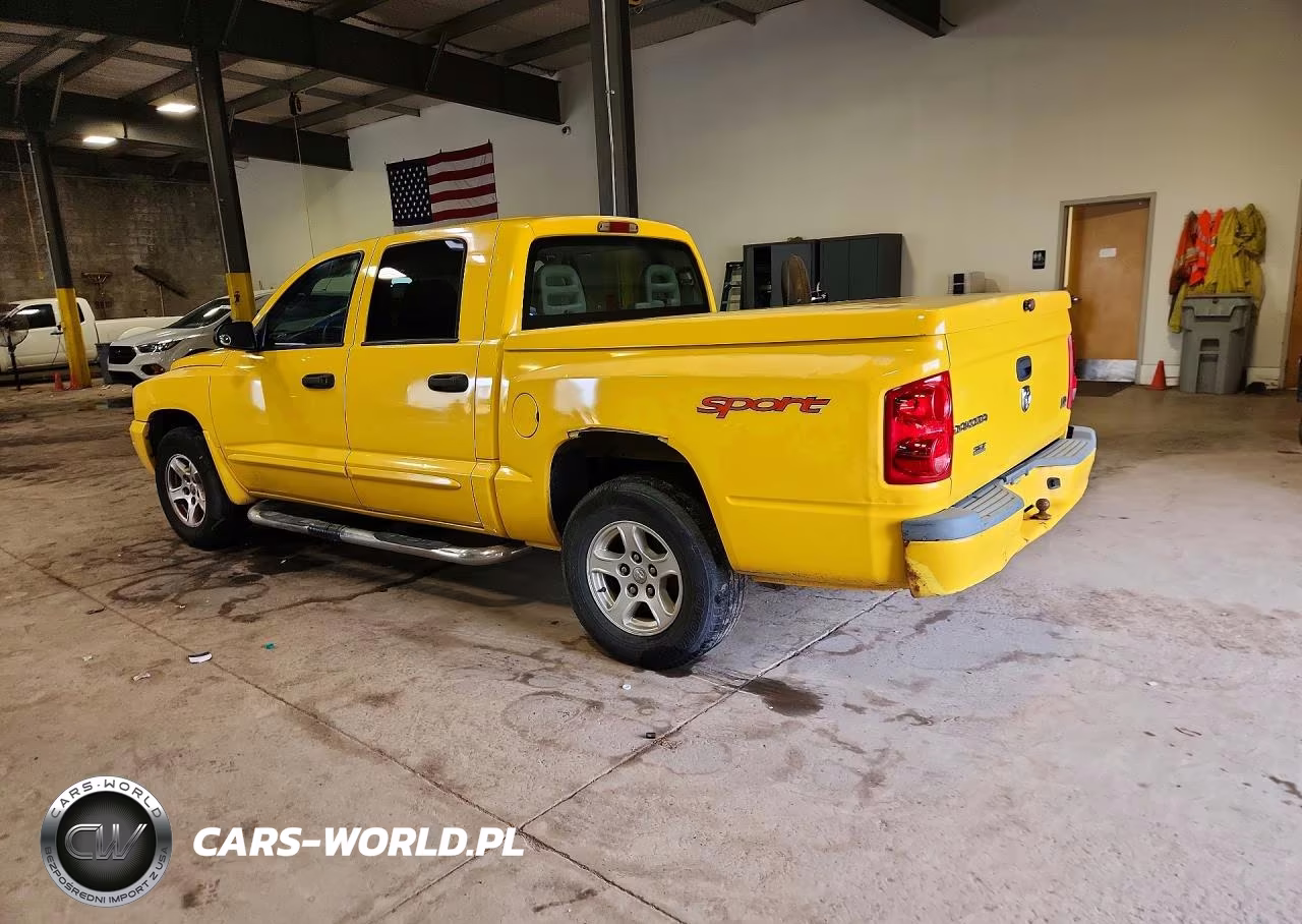 2006 Dodge Dakota Quad Slt VIN:1D7HE48J56S558793 - 2