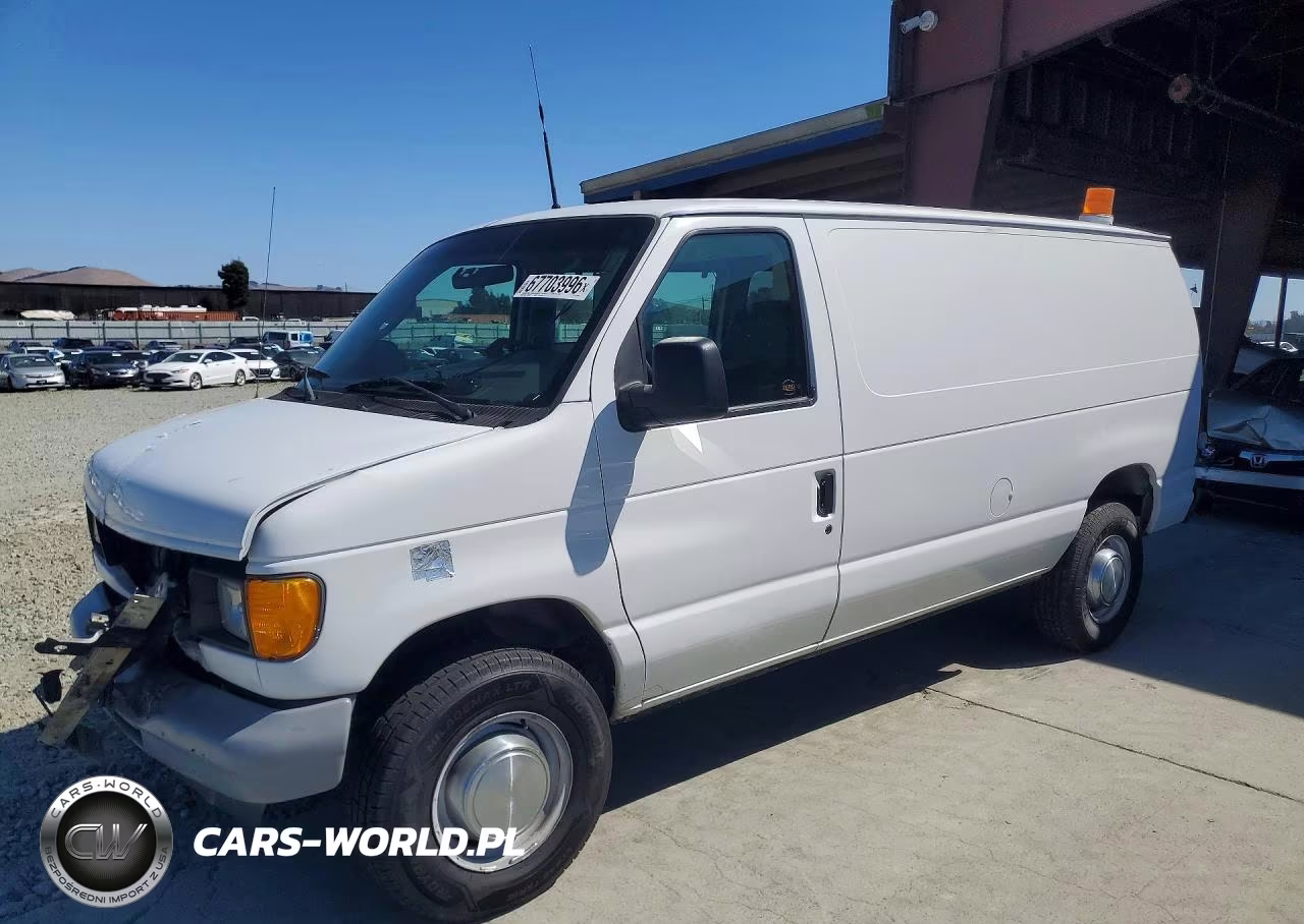 2004 Ford E350 Delivery Van VIN:1FTSE34LX4HB53458 - 1