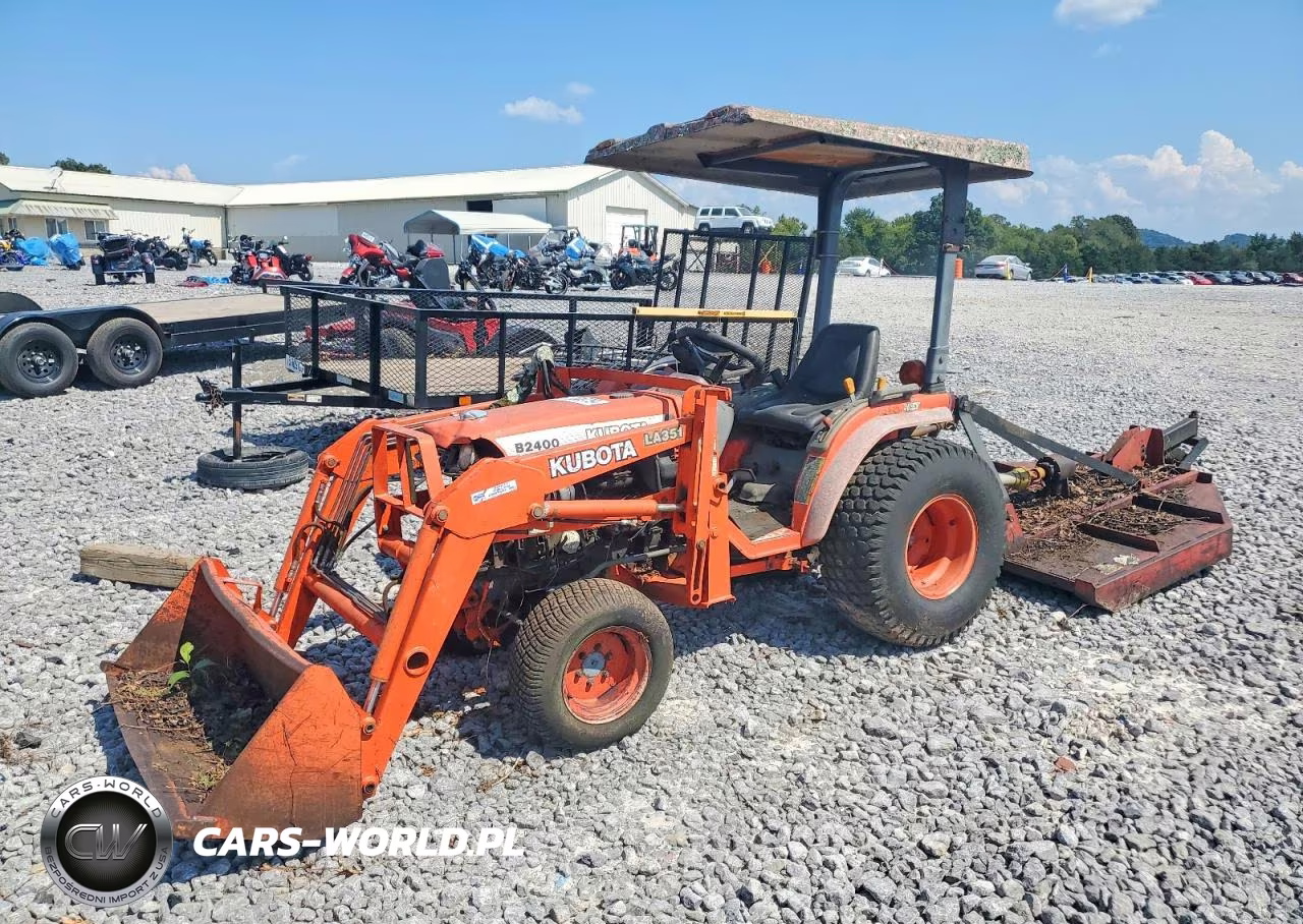 2001 Kubota B2400 Tractor VIN:32400HD72130 - 2