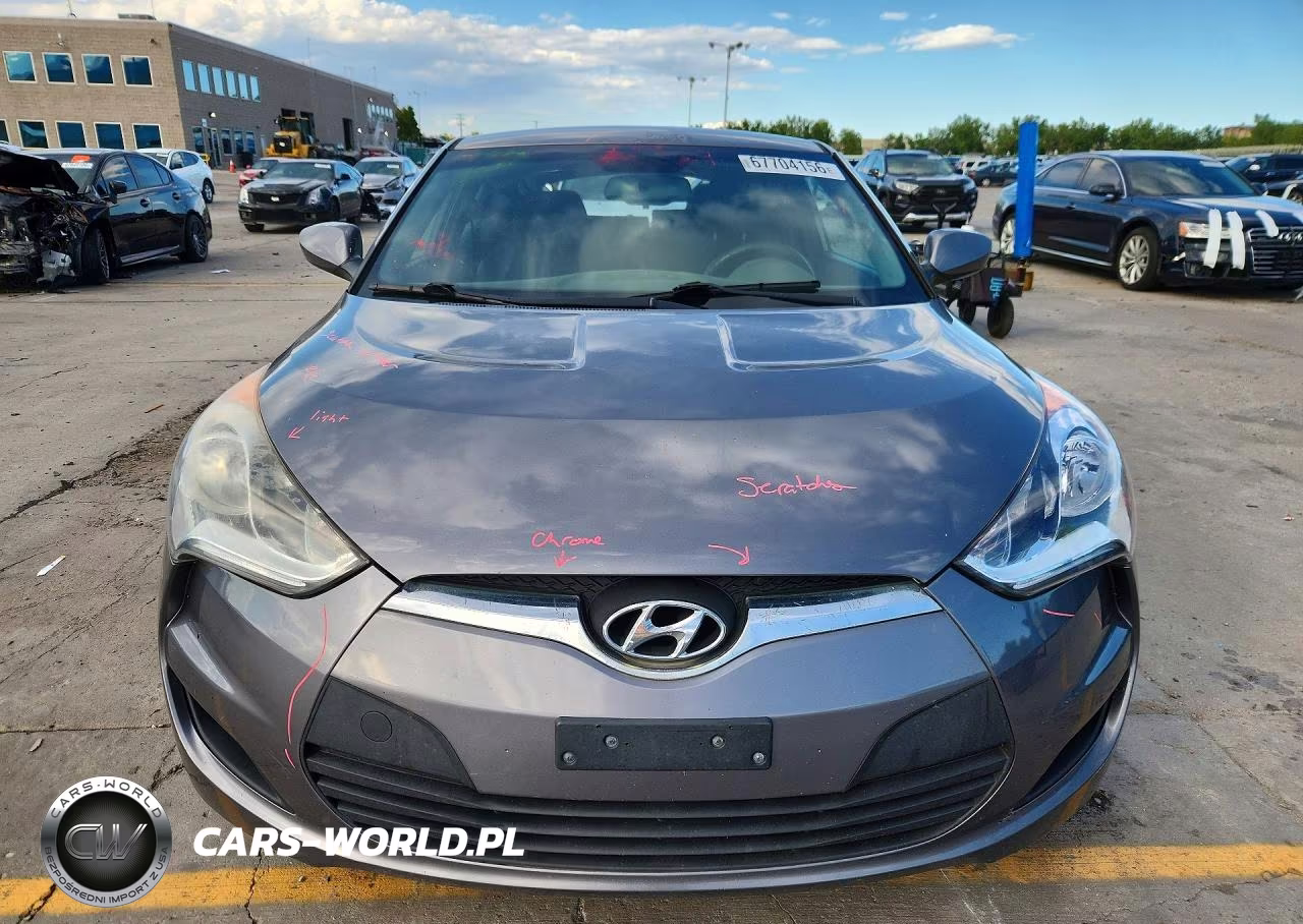 2013 Hyundai Veloster Base VIN:KMHTC6AD6DU179728 - 5