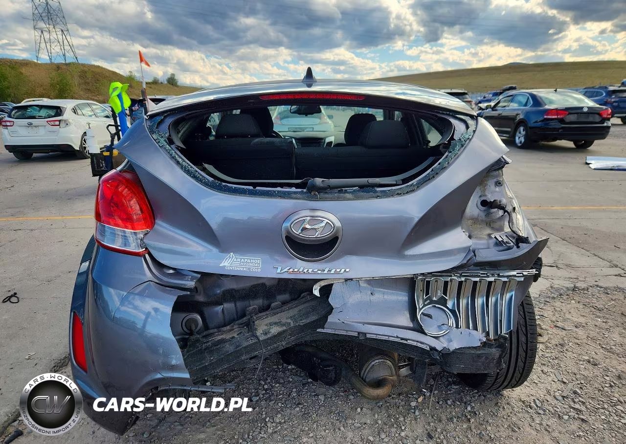 2013 Hyundai Veloster Base VIN:KMHTC6AD6DU179728 - 6