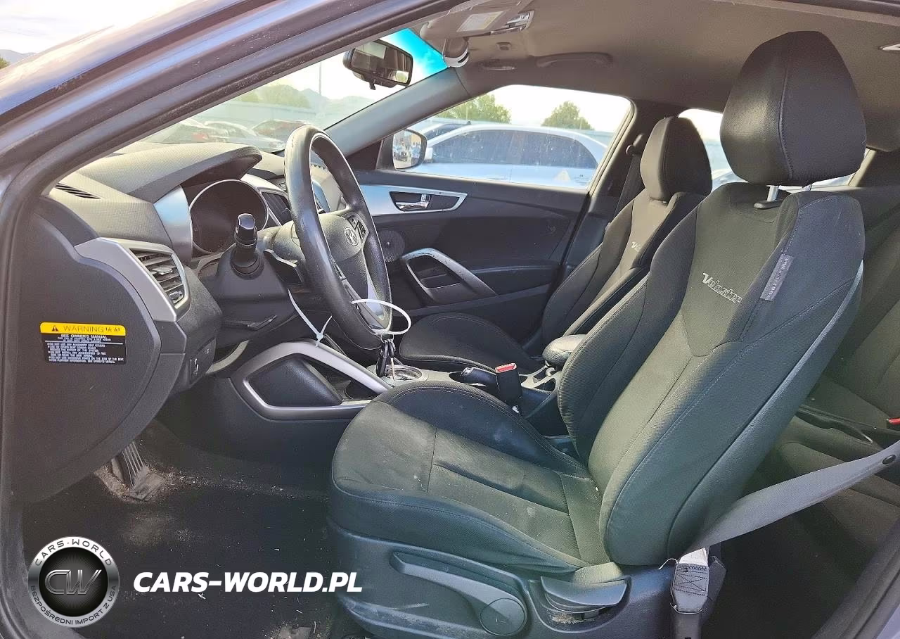 2013 Hyundai Veloster Base VIN:KMHTC6AD6DU179728 - 7