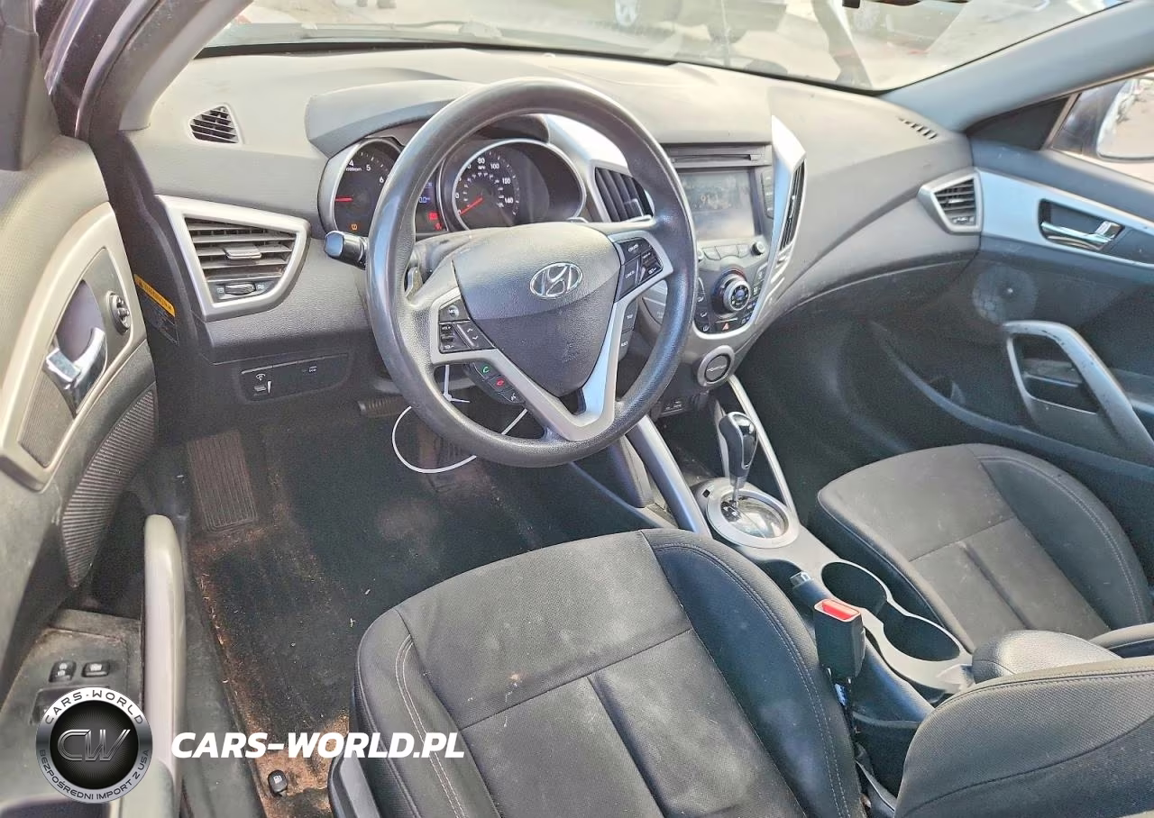 2013 Hyundai Veloster Base VIN:KMHTC6AD6DU179728 - 8