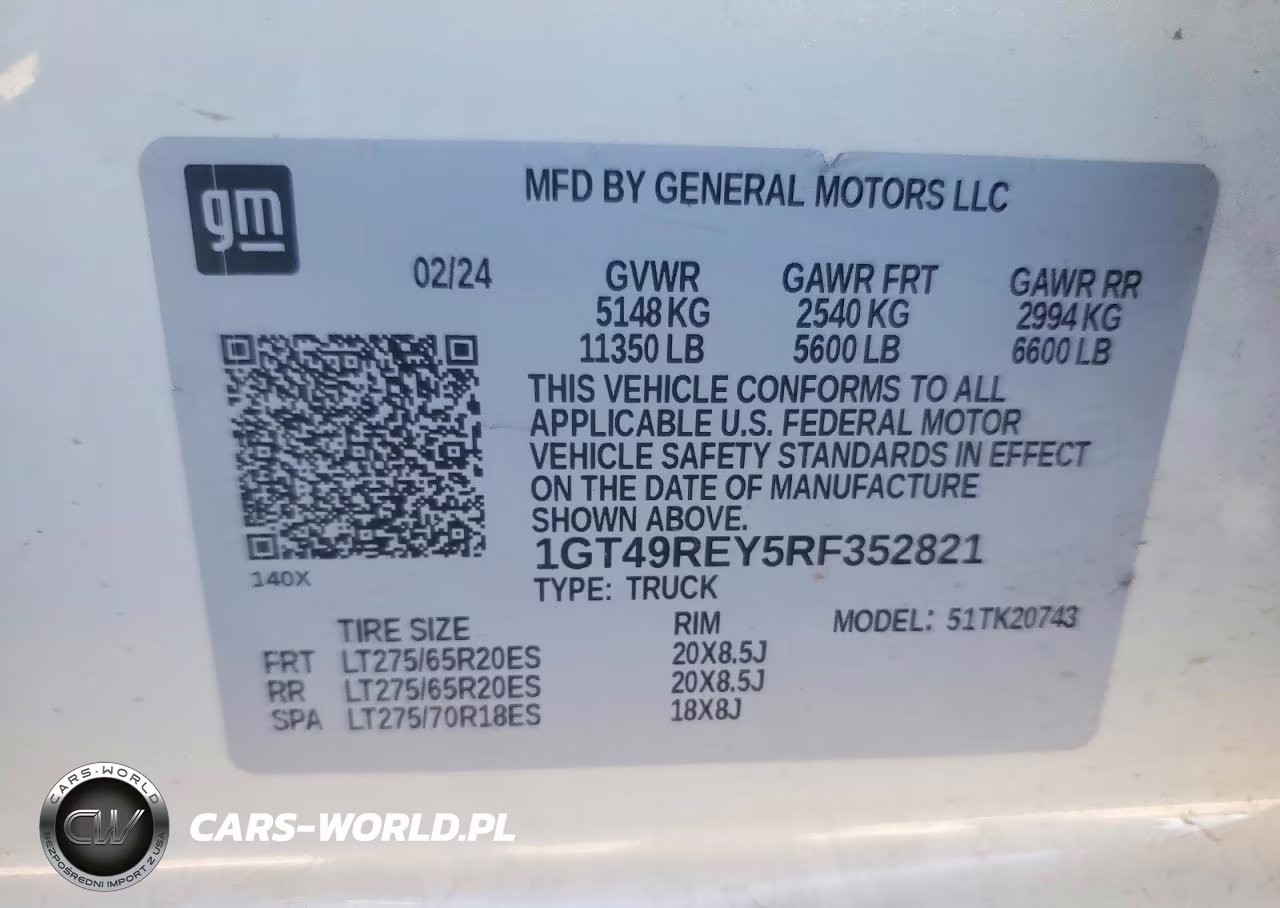 2024 GMC Sierra K2500 Denali VIN:1GT49REY5RF352821 - 12