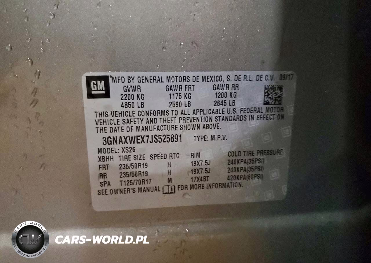 2018 Chevrolet Equinox Premier VIN:3GNAXWEX7JS525891 - 12