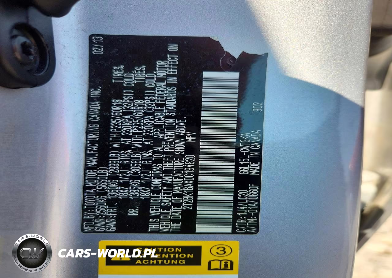 2013 Lexus Rx 350 Base VIN:2T2BK1BAXDC194820 - 13