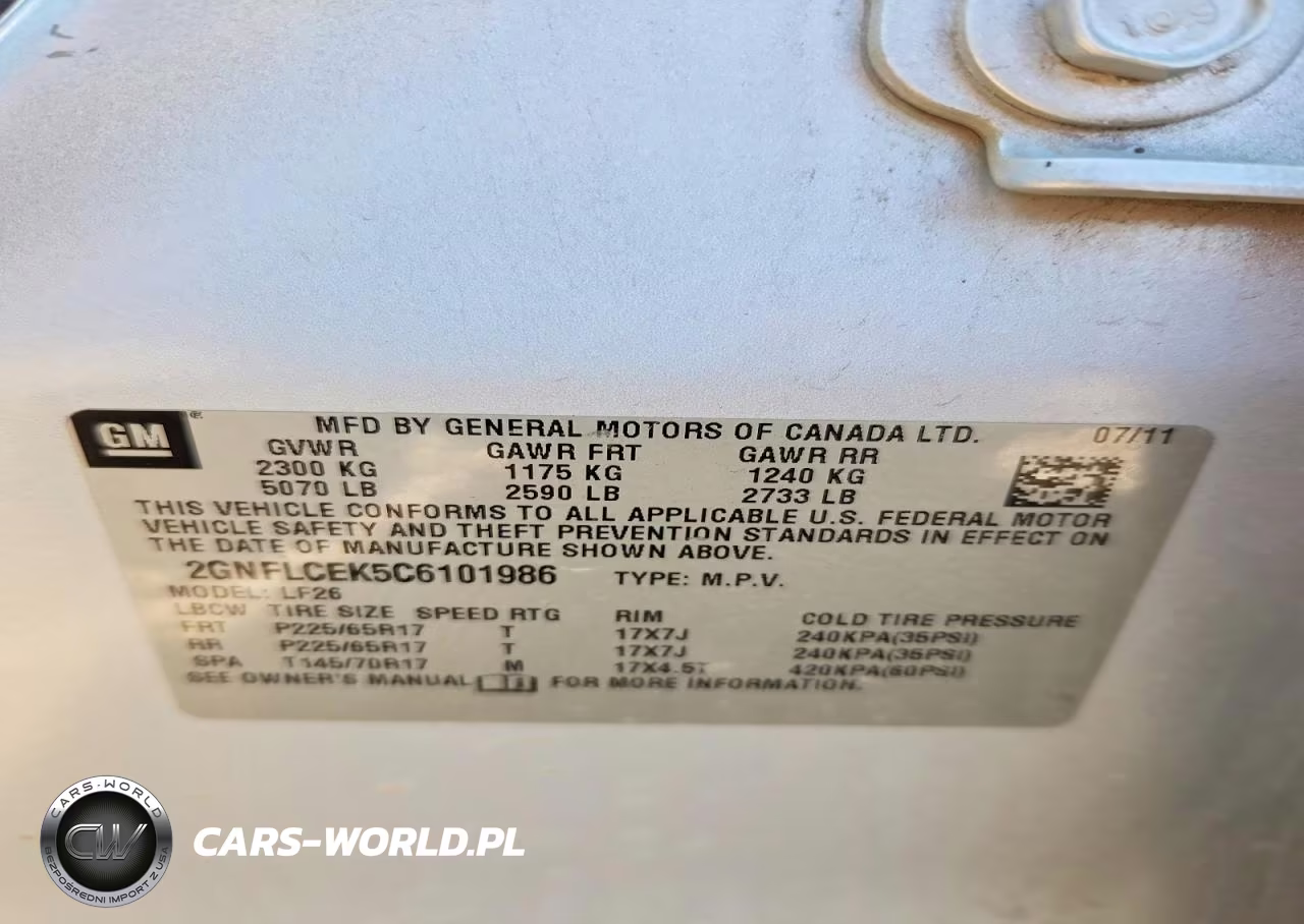 2012 Chevrolet Equinox Ls VIN:2GNFLCEK5C6101986 - 12