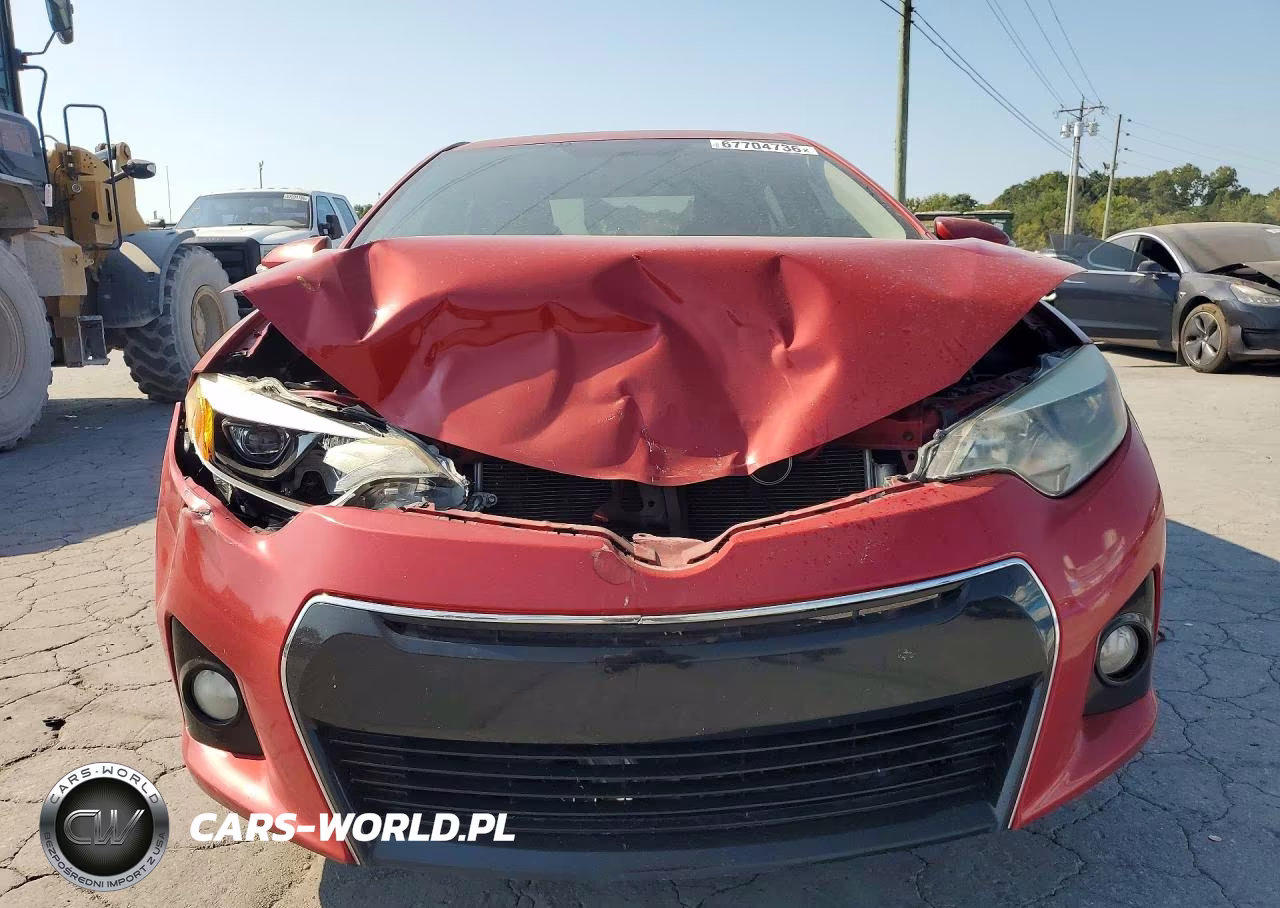 2014 Toyota Corolla S VIN:5YFBURHEXEP105580 - 5