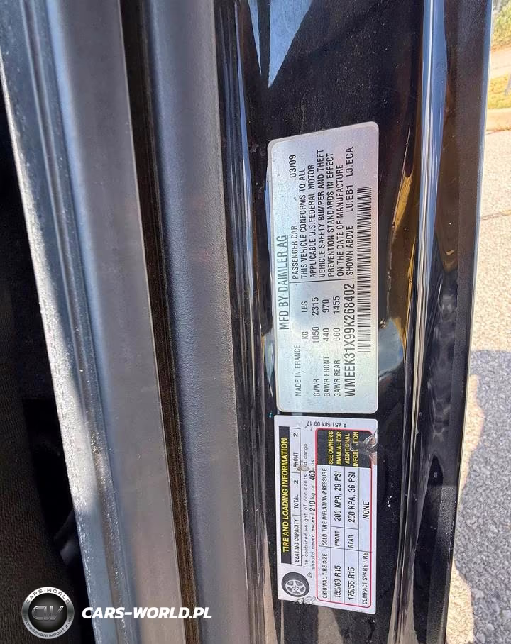 2009 Smart Fortwo Passion VIN:WMEEK31X99K268402 - 10