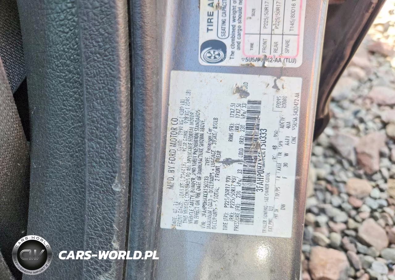 2012 Ford Fusion Se VIN:3FAHP0HAXCR150333 - 13