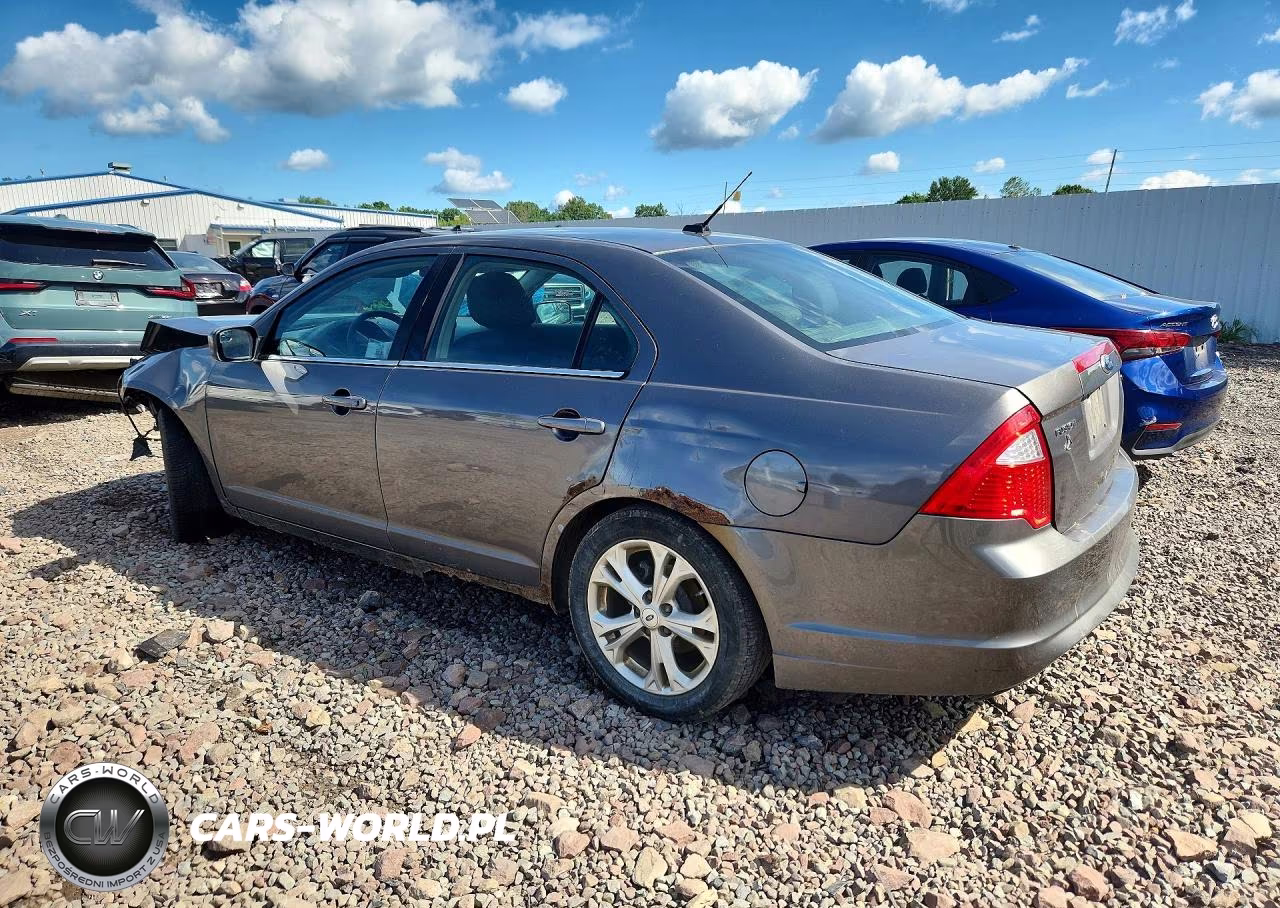 2012 Ford Fusion Se VIN:3FAHP0HAXCR150333 - 2