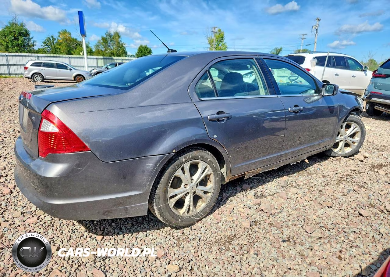2012 Ford Fusion Se VIN:3FAHP0HAXCR150333 - 3