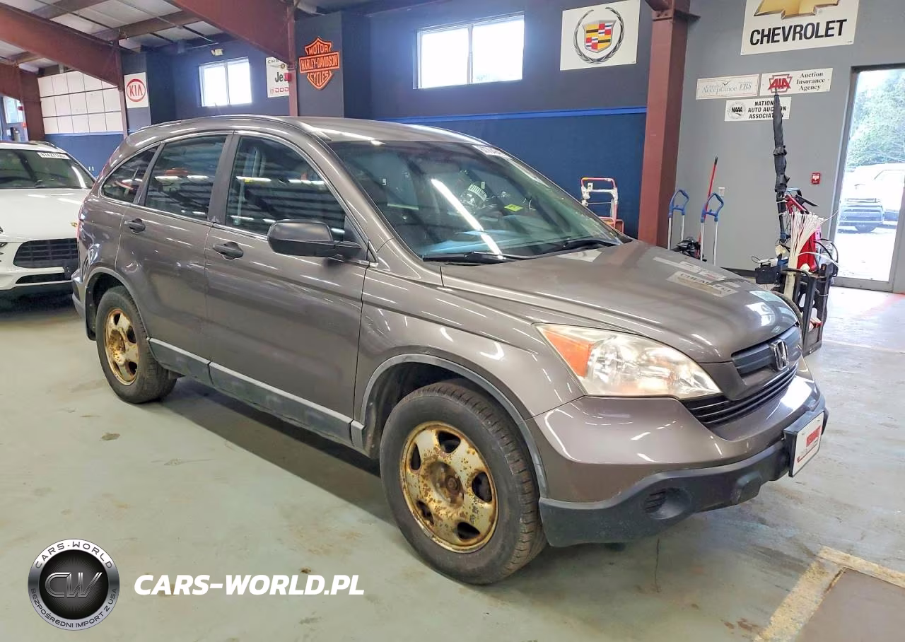 2009 Honda Cr-V Lx VIN:5J6RE48369L054357 - 4