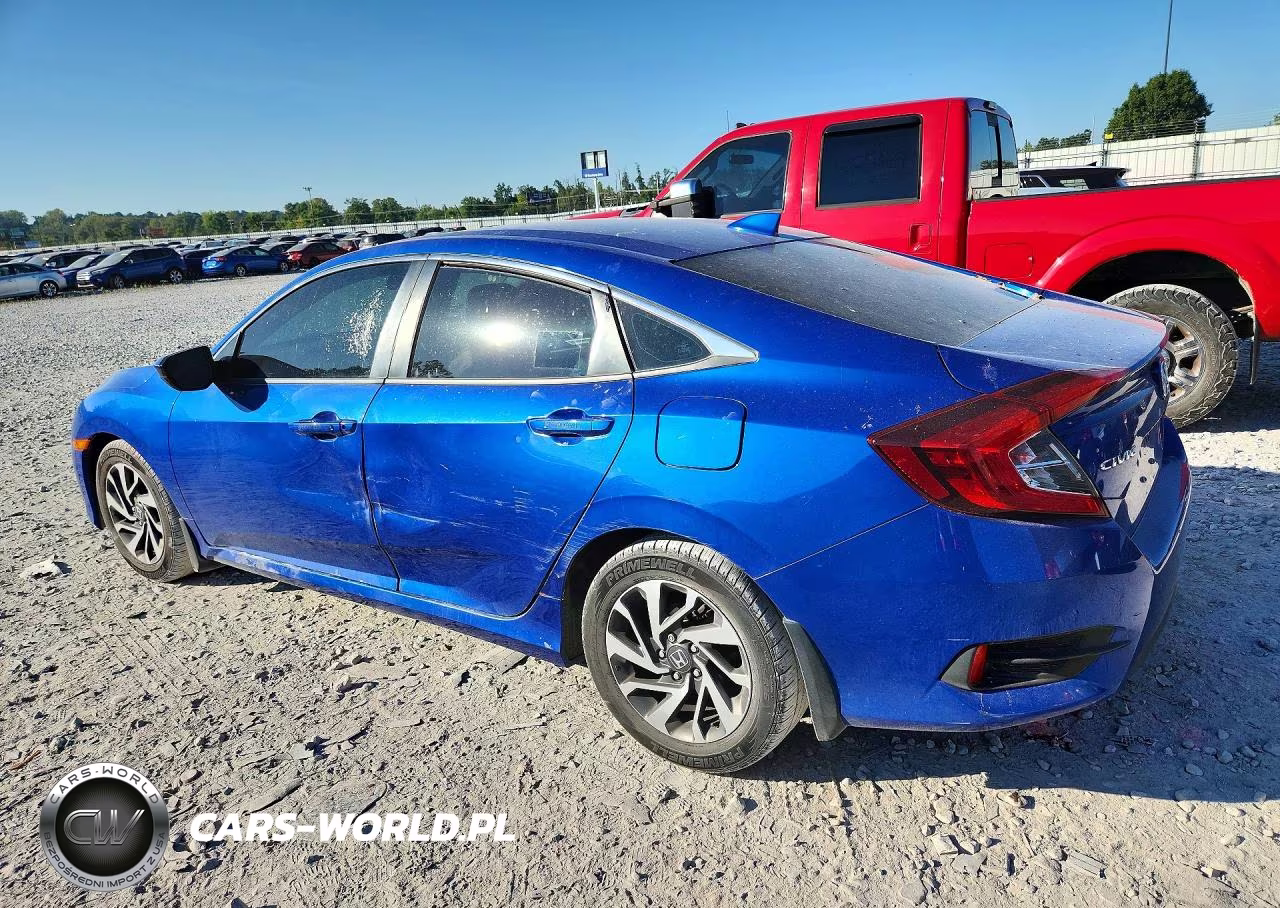 2018 Honda Civic Ex VIN:19XFC2F79JE043990 - 2