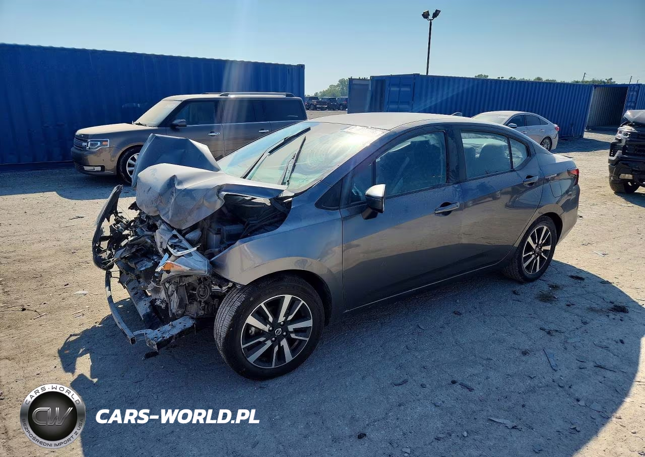 2021 Nissan Versa Sv VIN:3N1CN8EV8ML877204 - 1
