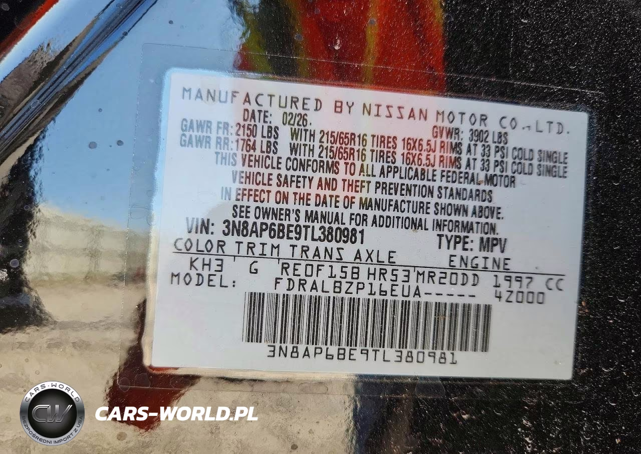 2026 Nissan Kicks S VIN:3N8AP6BE9TL380981 - 13