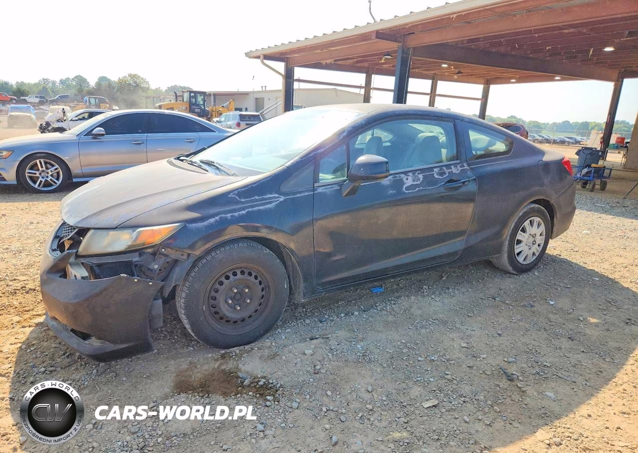 2012 Honda Civic Lx VIN:2HGFG3B58CH560527 - 1