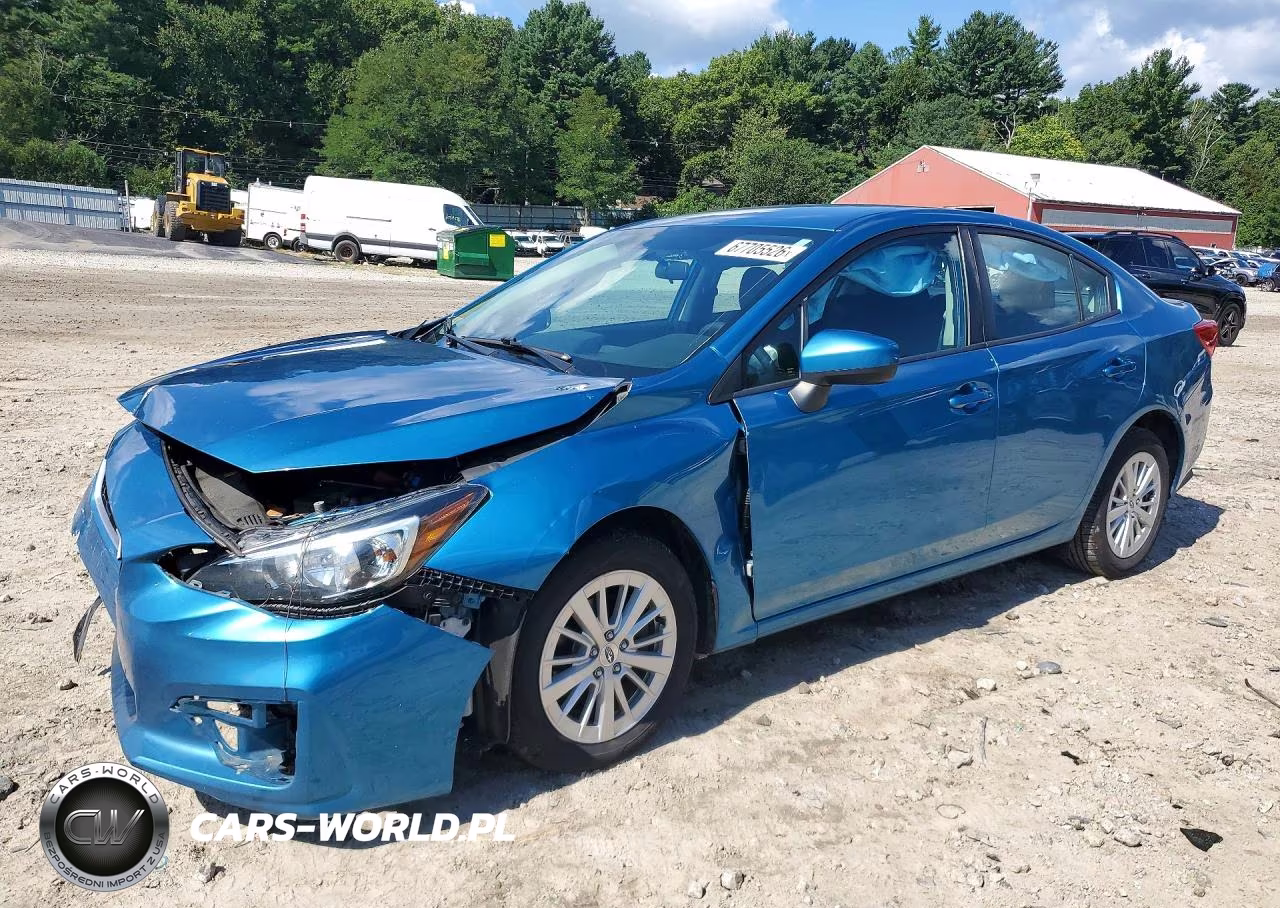 2017 Subaru Impreza Premium VIN:4S3GKAB61H3616347 - 1