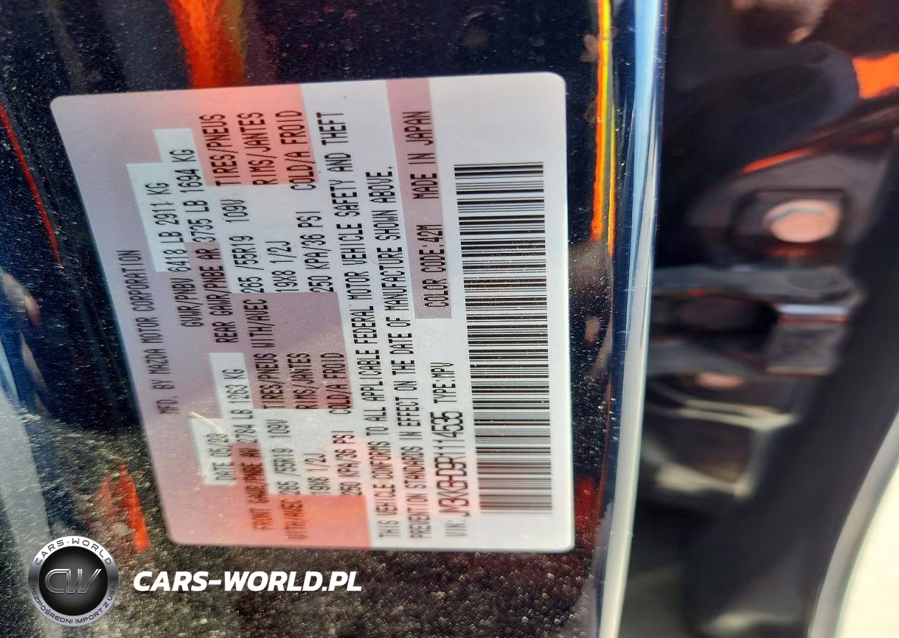 2024 Mazda Cx-90 Preferred VIN:JM3KKBHD9R1114535 - 14