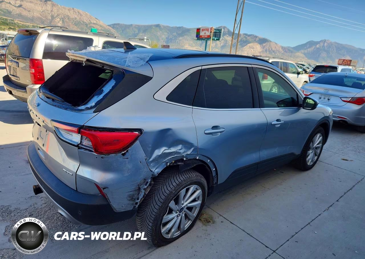 2022 Ford Escape Titanium VIN:1FMCU9J94NUA80465 - 3