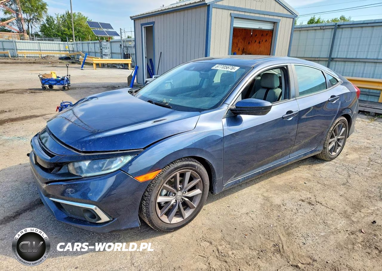 2020 Honda Civic Ex VIN:19XFC1F31LE001470 - 1
