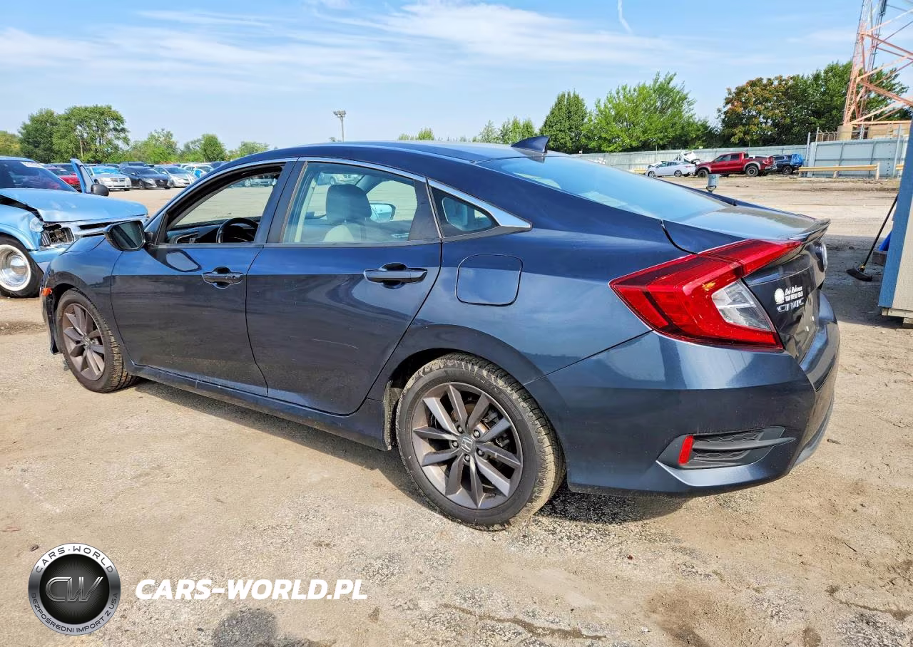 2020 Honda Civic Ex VIN:19XFC1F31LE001470 - 2