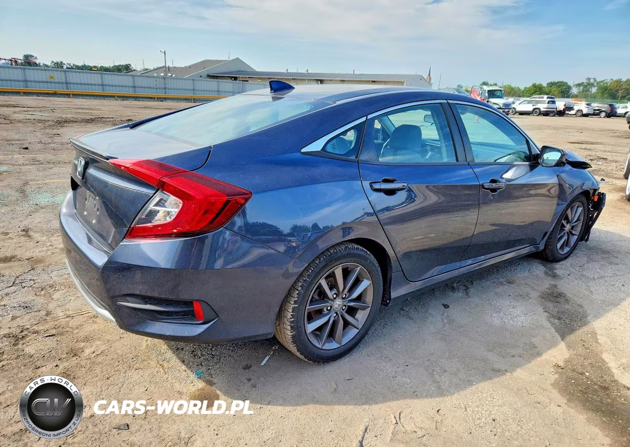2020 Honda Civic Ex VIN:19XFC1F31LE001470 - 3