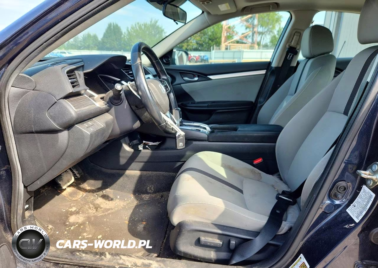 2020 Honda Civic Ex VIN:19XFC1F31LE001470 - 7