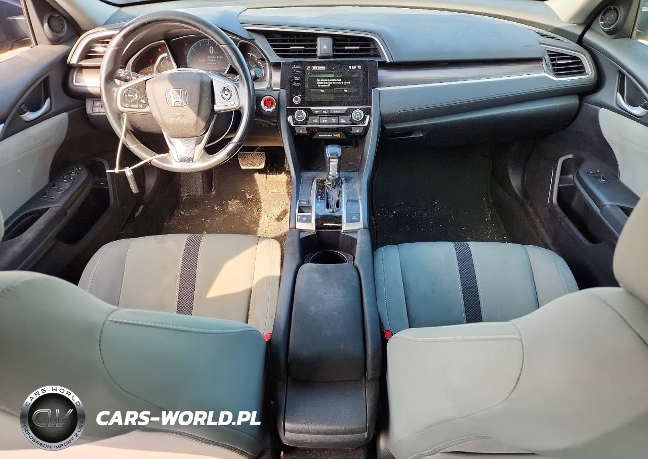 2020 Honda Civic Ex VIN:19XFC1F31LE001470 - 8