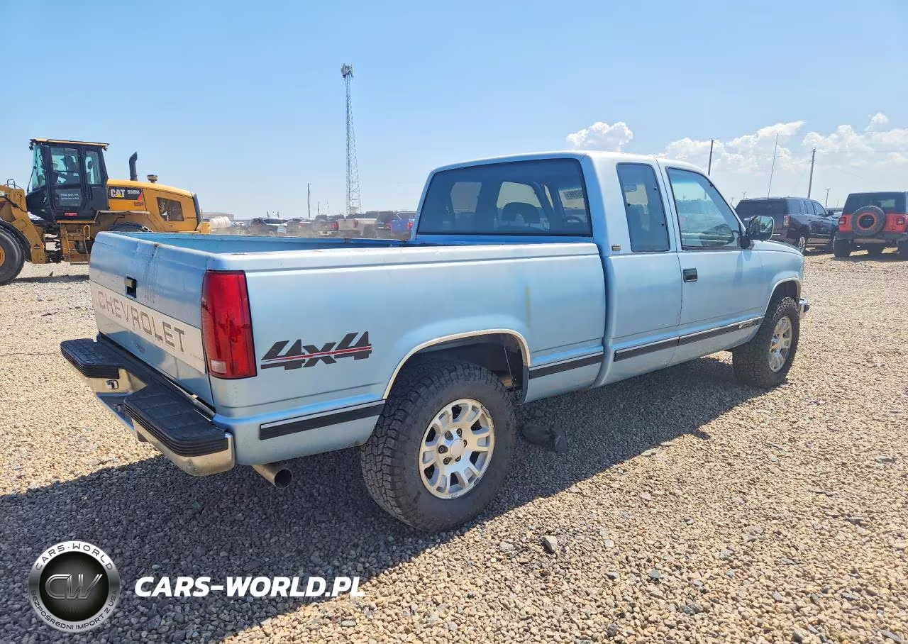 1992 Chevrolet Gmt-400 K1500 VIN:2GCEK19KXN1248410 - 3