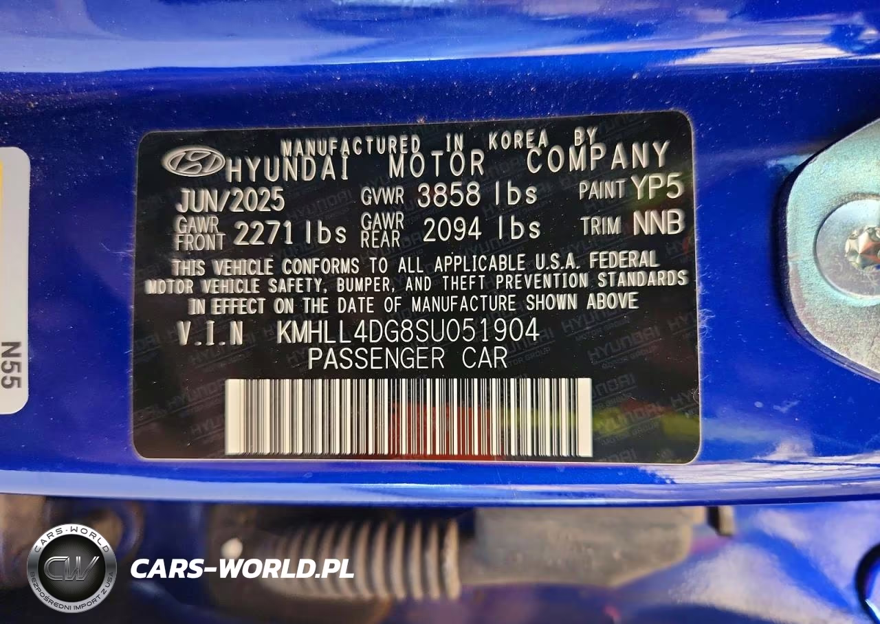 2025 Hyundai Elantra VIN:KMHLL4DG8SU051904 - 13