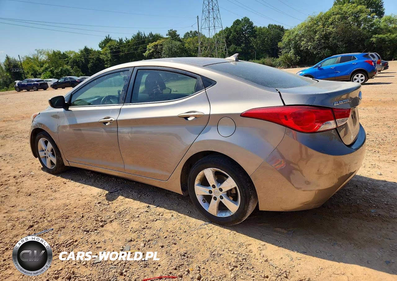 2013 Hyundai Elantra Gls VIN:5NPDH4AE8DH163788 - 2