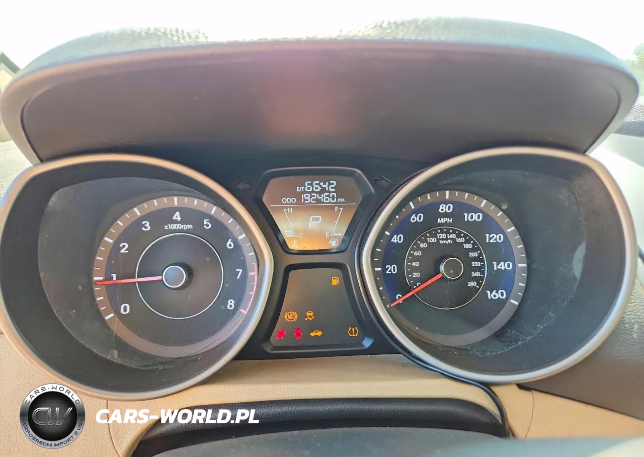 2013 Hyundai Elantra Gls VIN:5NPDH4AE8DH163788 - 9