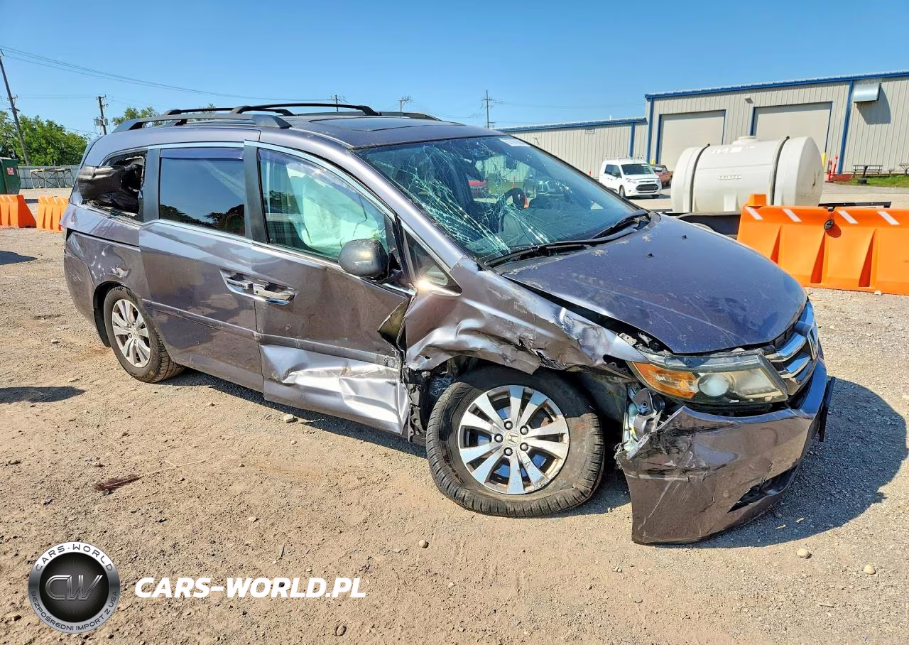 2015 Honda Odyssey Exl VIN:5FNRL5H68FB013092 - 4