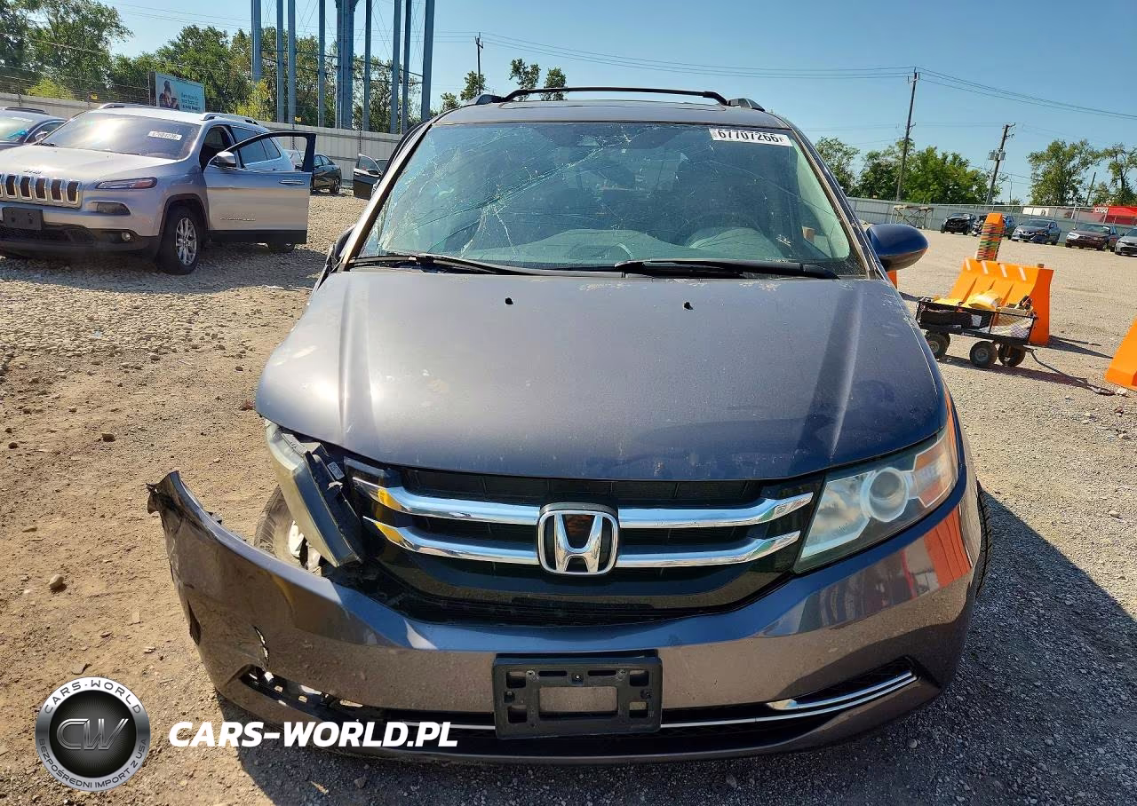 2015 Honda Odyssey Exl VIN:5FNRL5H68FB013092 - 5