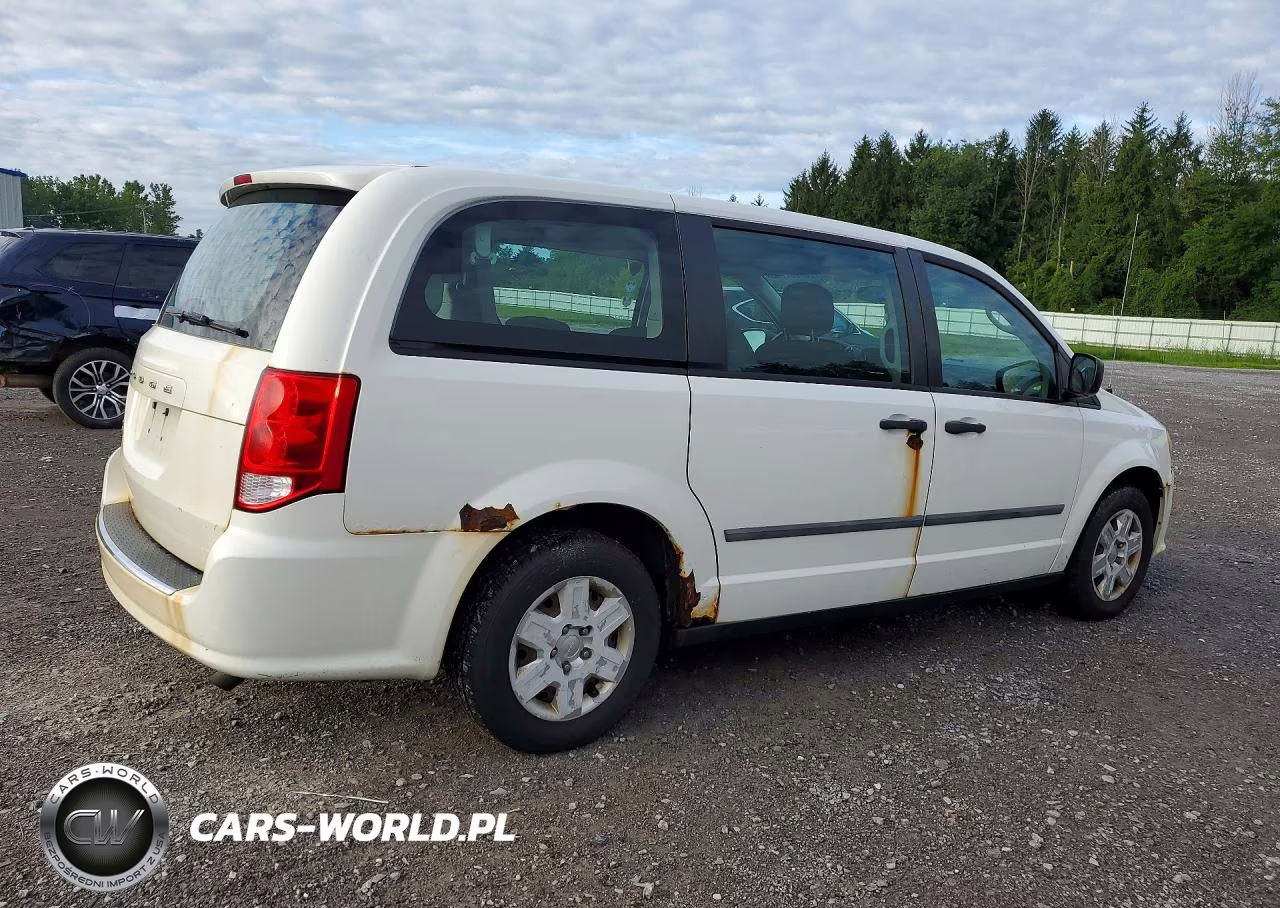 2012 Dodge Grand Caravan Se VIN:2C4RDGBGXCR191239 - 3
