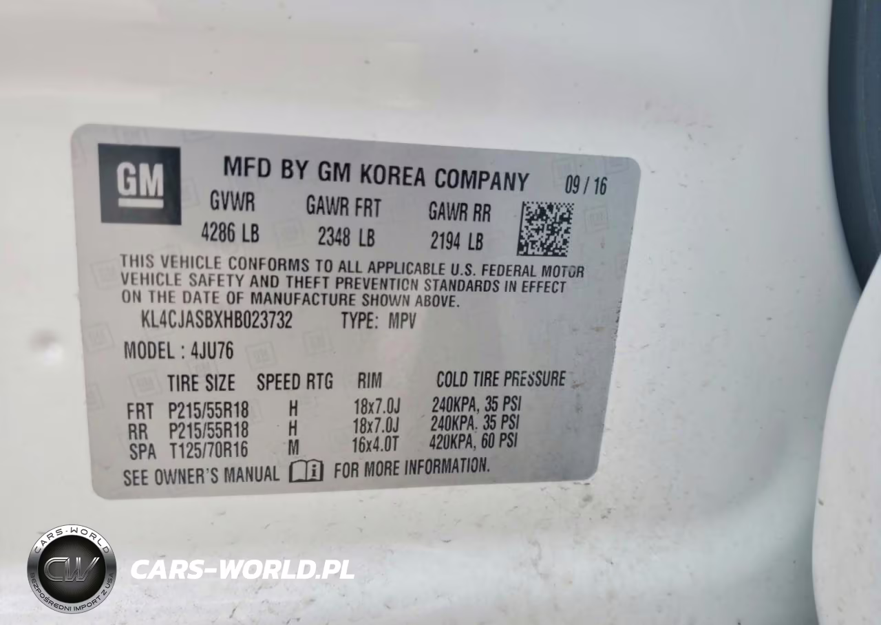 2017 Buick Encore Preferred VIN:KL4CJASBXHB023732 - 12