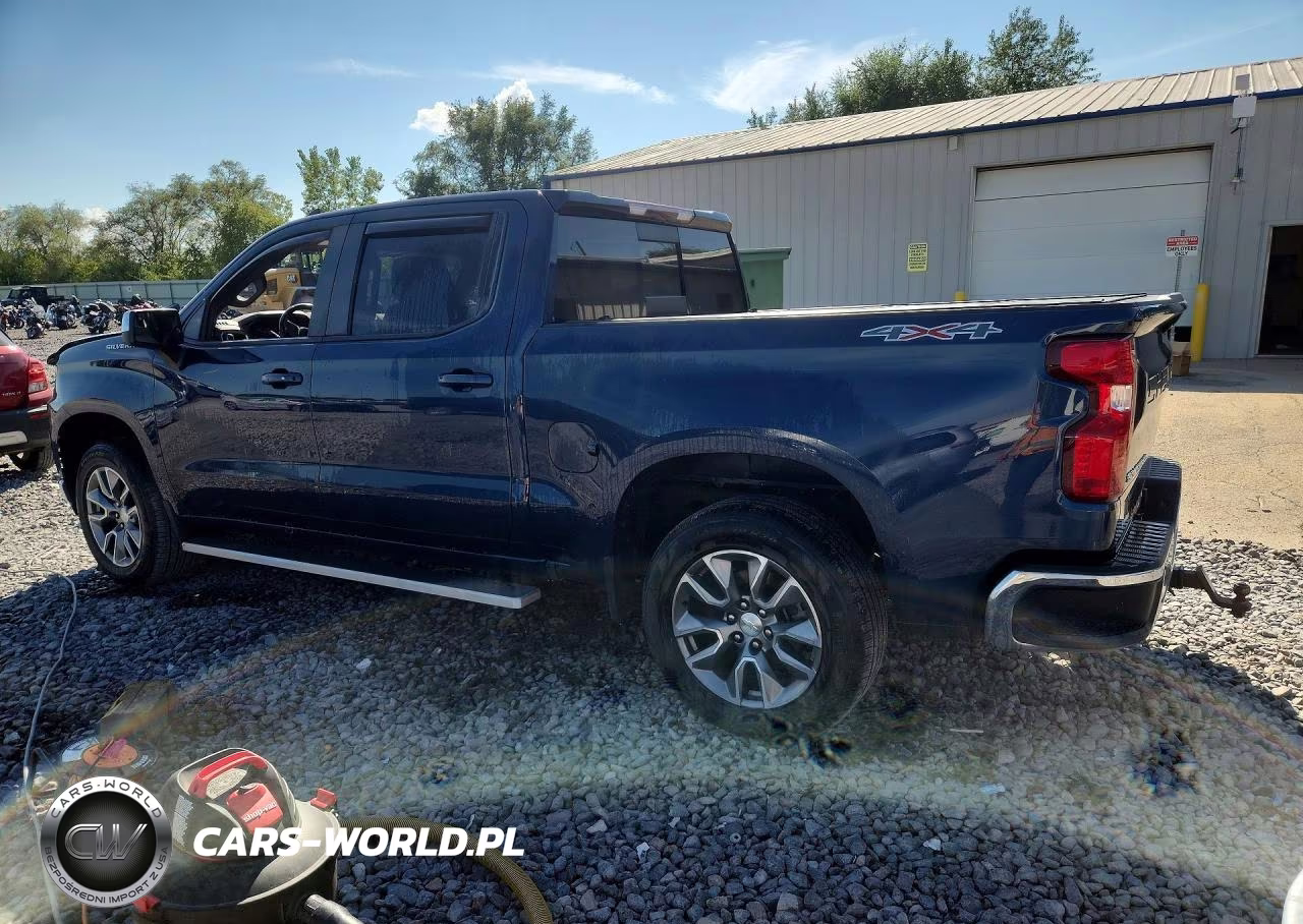 2021 Chevrolet Silverado K1500 Lt VIN:1GCUYDED8MZ178088 - 2
