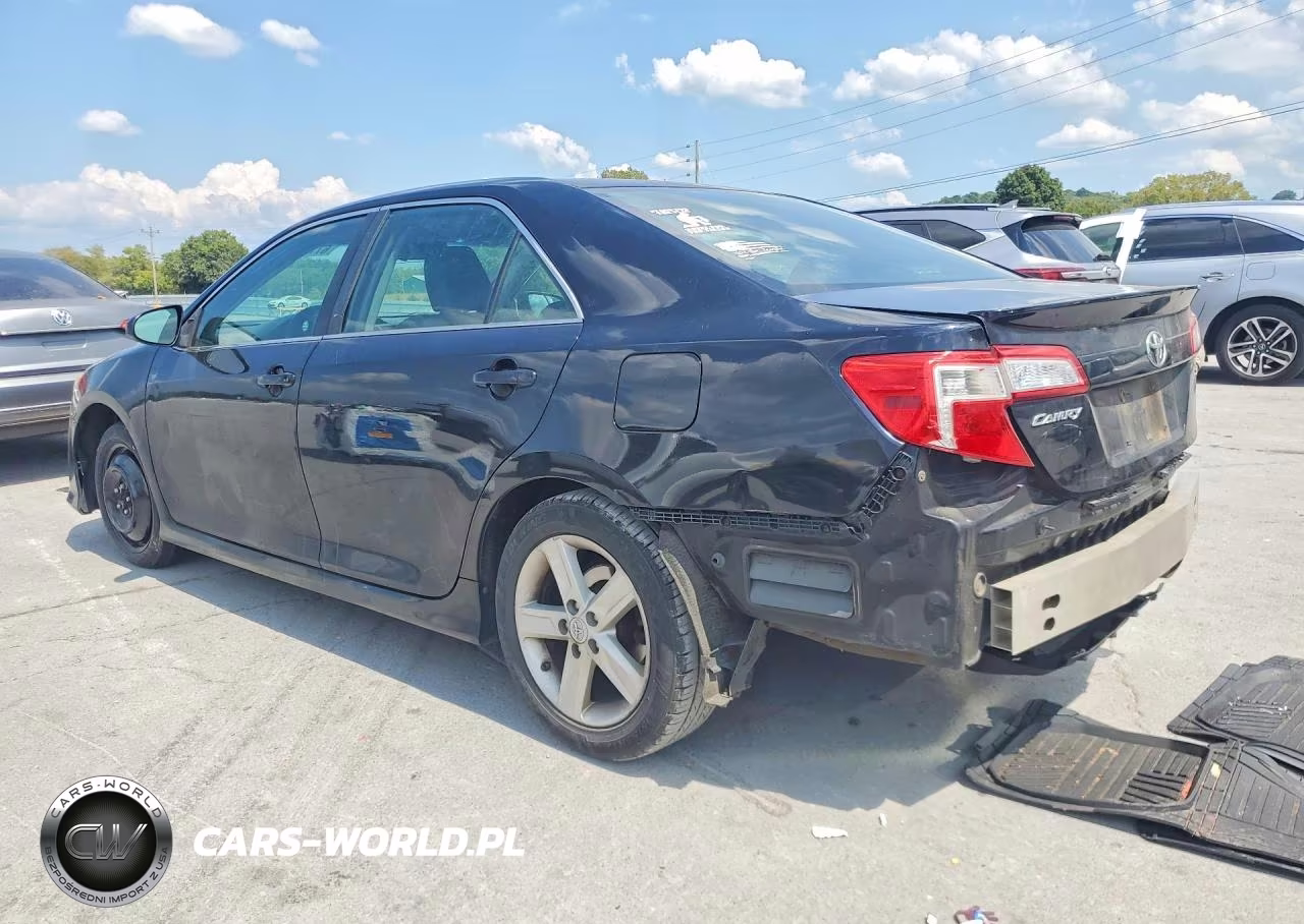 2012 Toyota Camry Se VIN:4T1BF1FK8CU080839 - 2