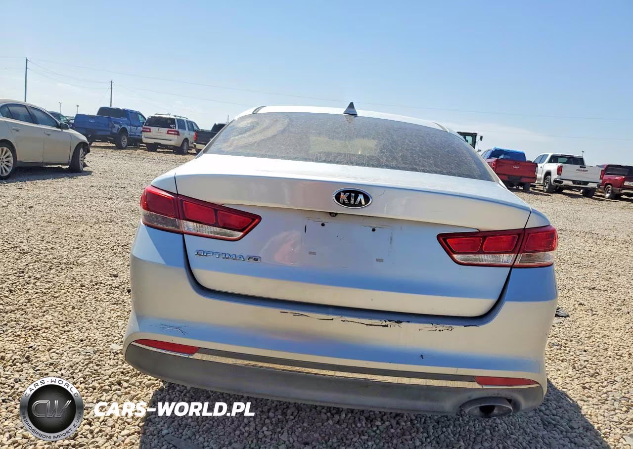 2017 Kia Optima Lx VIN:5XXGT4L31HG134318 - 6
