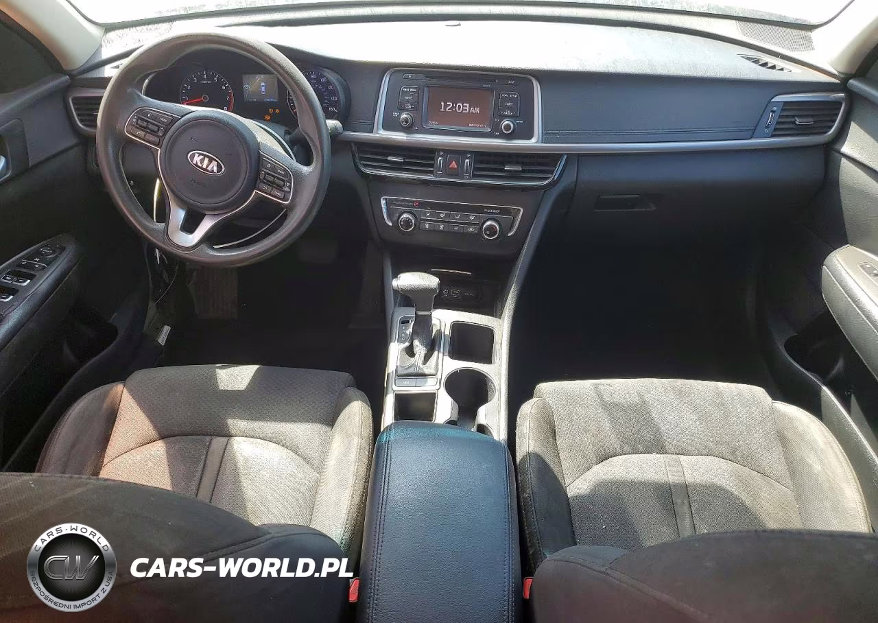 2017 Kia Optima Lx VIN:5XXGT4L31HG134318 - 8