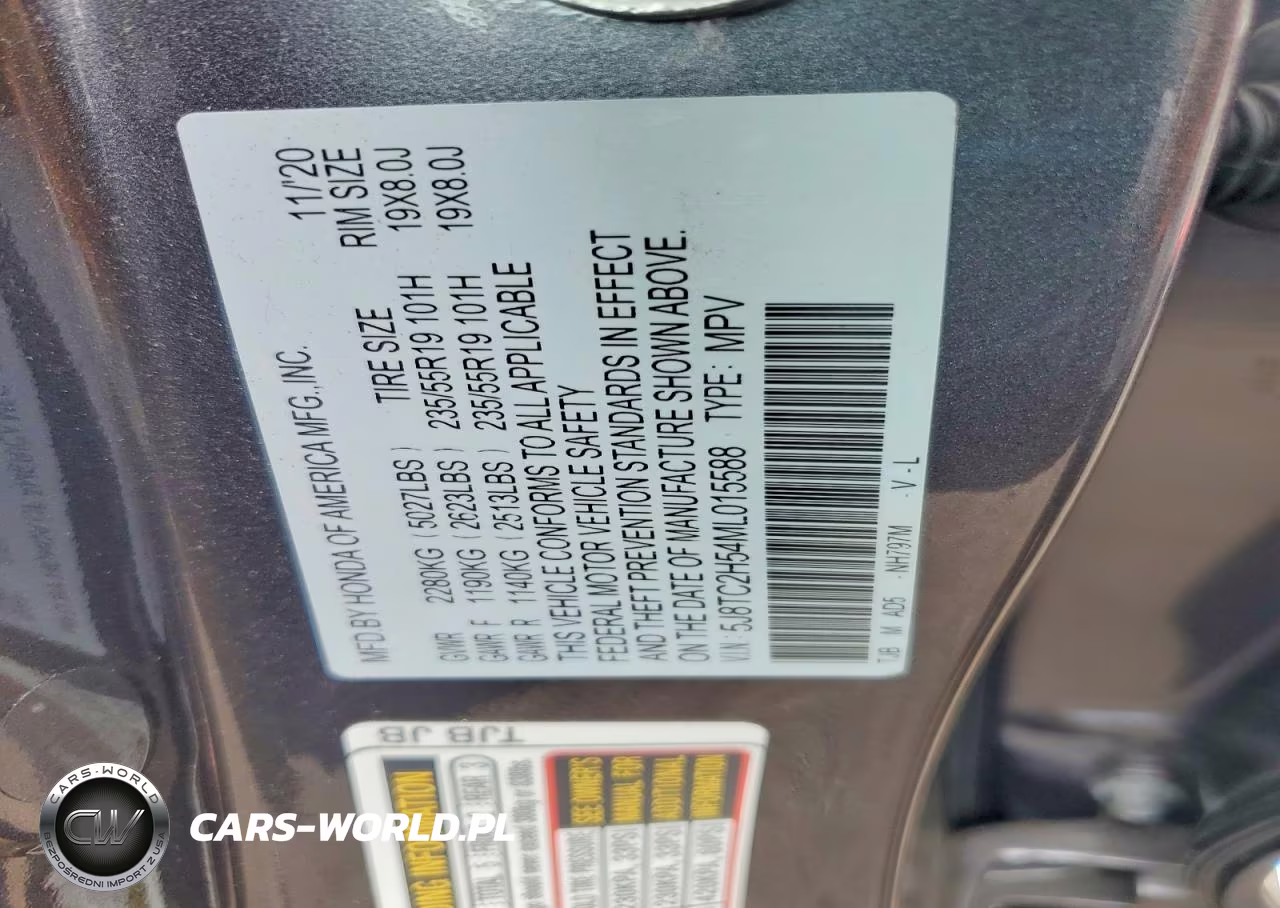 2021 Acura Rdx Technology VIN:5J8TC2H54ML015588 - 14